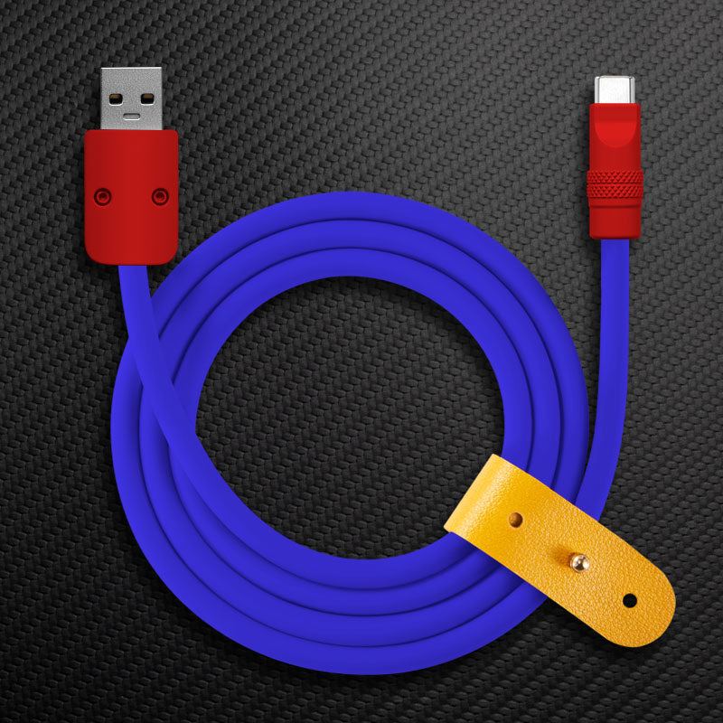 "ColorBlock Chubby" 240W Painted Fast Charging Cable - Image 26