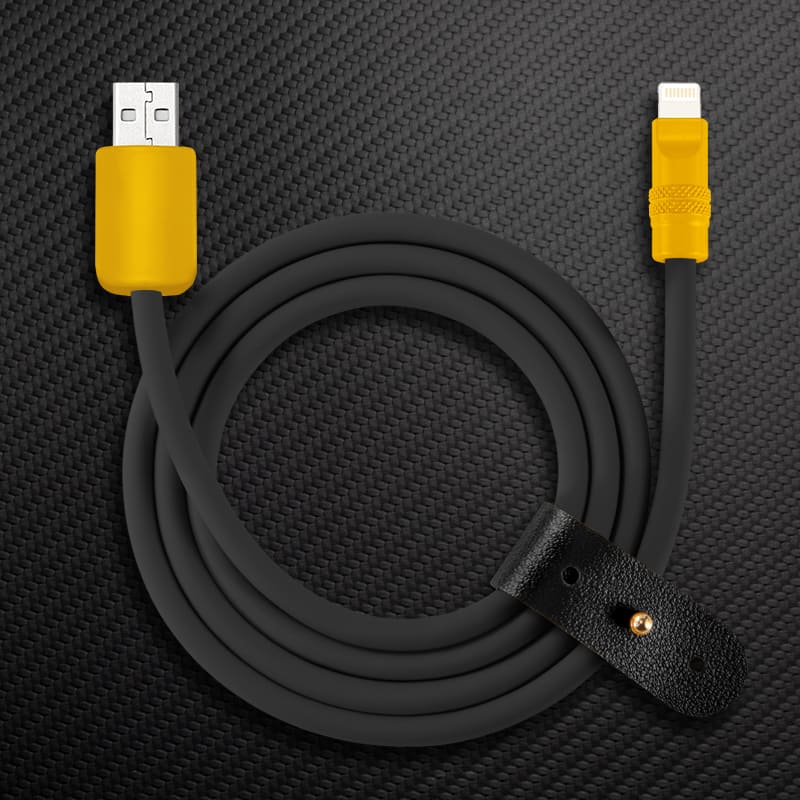 "Black Chubby" 240W Charging Cable With Color Connectors - Image 21