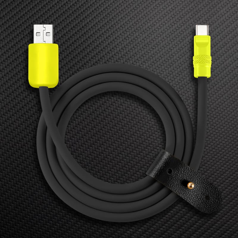 "Black Chubby" 240W Charging Cable With Color Connectors - Image 42