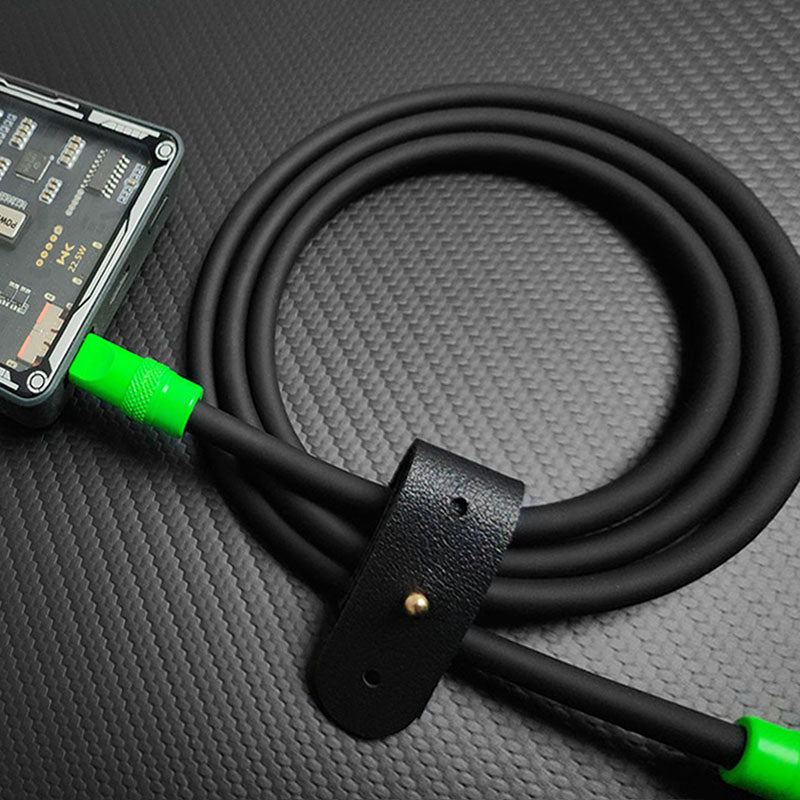 "Black Chubby" 240W Charging Cable With Color Connectors - Image 5