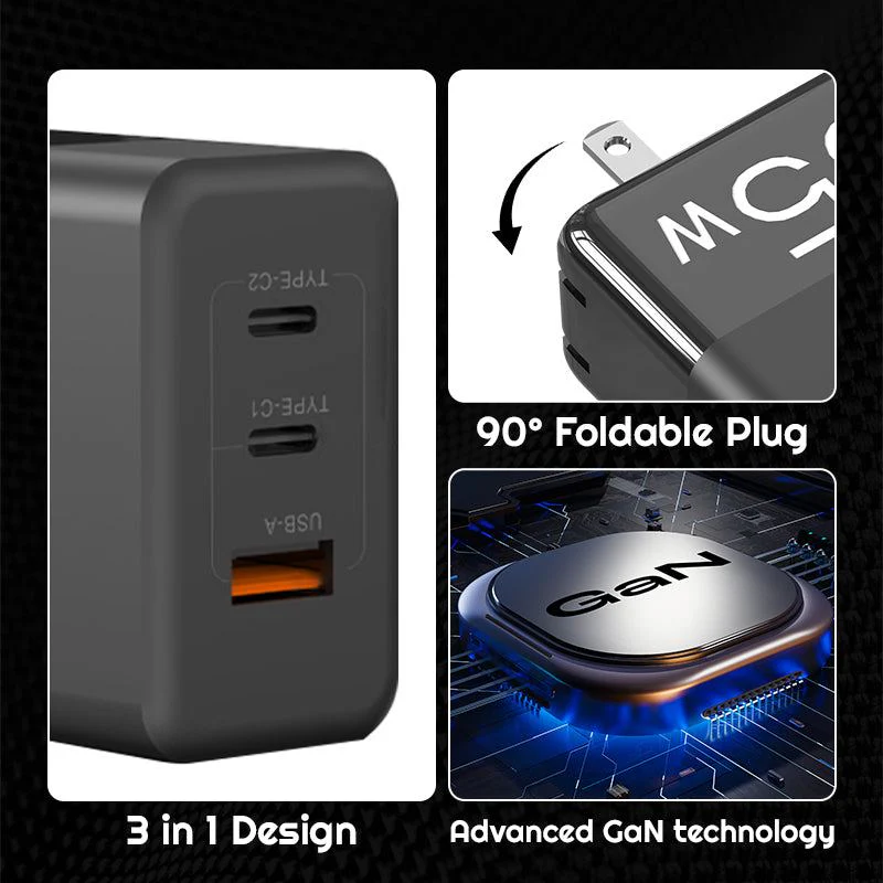 ‌33W/65W GaN Charger With 240W Fast Charge Cable‌ - Image 4