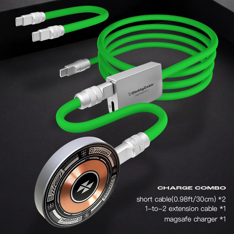 4-in-1 Magnetic Charger & 3 Cables Go Charging Combo - Image 9