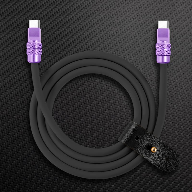 "Anodized Pro" 240W Reflective Shine Charge Cable (C+Lightning) - Image 14