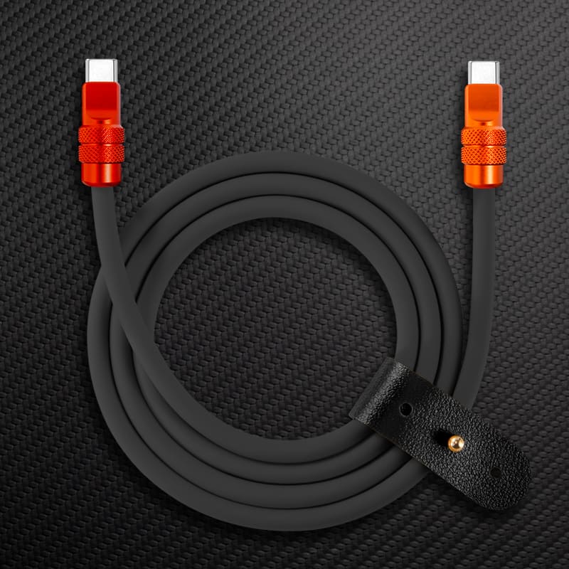 "Anodized Pro" 240W Reflective Shine Charge Cable (C+Lightning) - Image 16