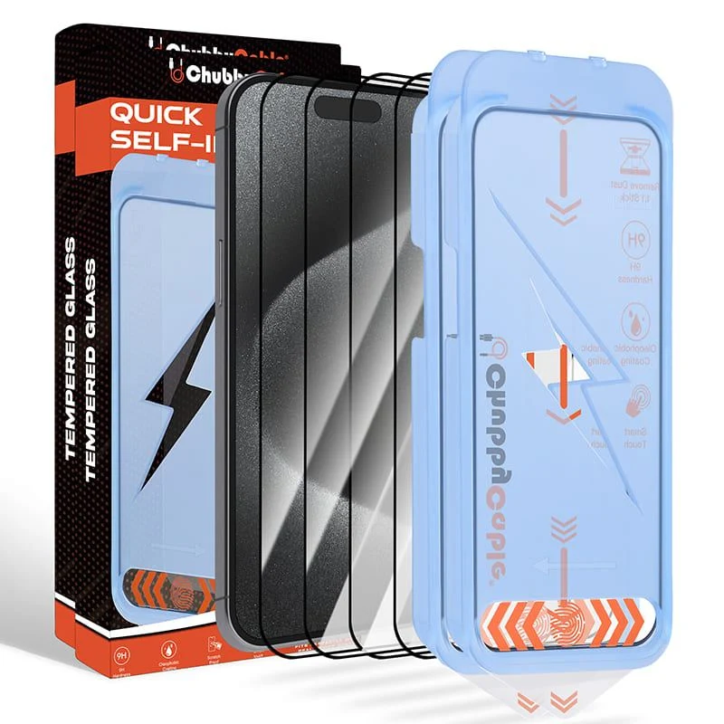ChubbyShield Ultra - Military-Grade Privacy Screen Protector with Ultra-easy Install Box - Image 14