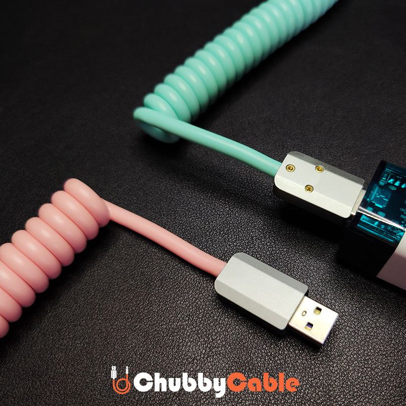 "Curly Chubby" Coiled Silicone Candy Fast Charging Cable - Image 5
