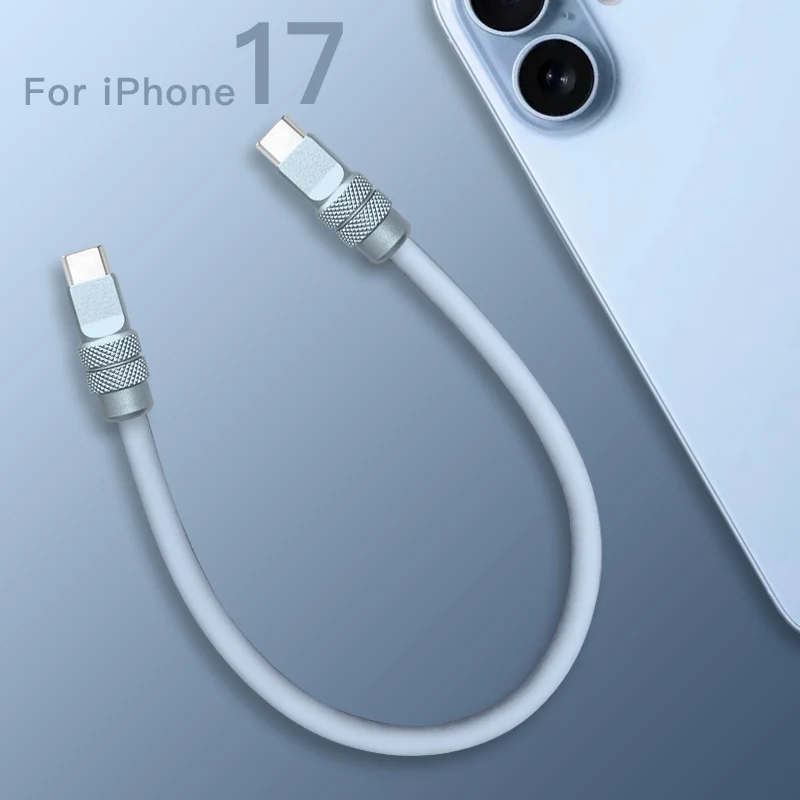 "Chubby 17" 240W Anodizing Fast Charging Power Bank Cable For iPhone 17 - Image 12