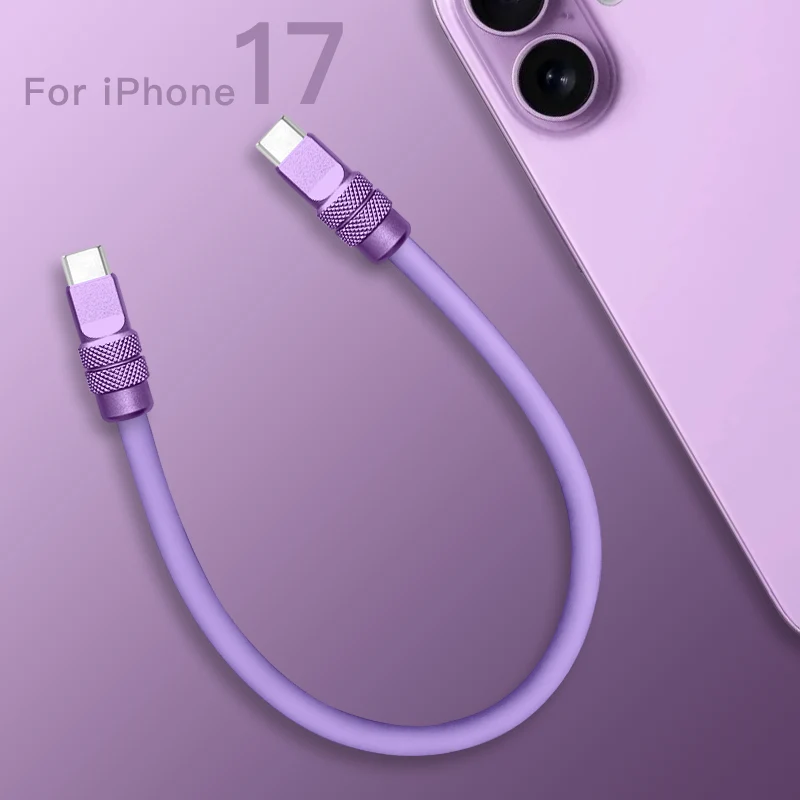 "Chubby 17" 240W Anodizing Fast Charging Power Bank Cable For iPhone 17 - Image 14
