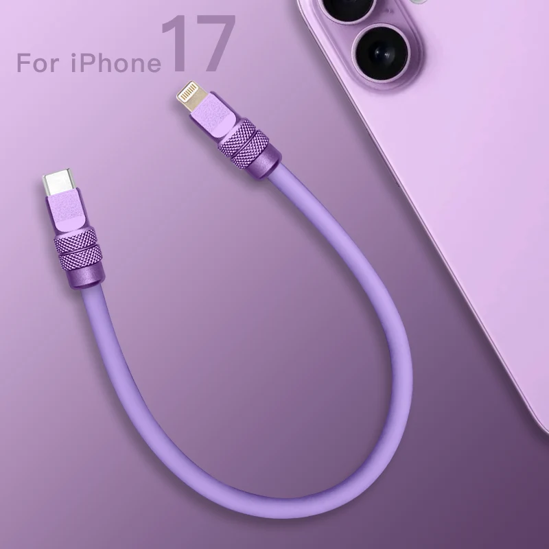"Chubby 17" 240W Anodizing Fast Charging Power Bank Cable For iPhone 17 - Image 15
