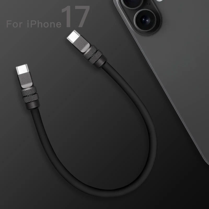 "Chubby 17" 240W Anodizing Fast Charging Power Bank Cable For iPhone 17 - Image 8
