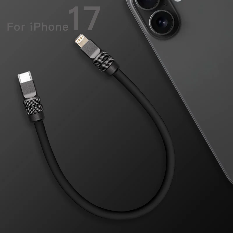 "Chubby 17" 240W Anodizing Fast Charging Power Bank Cable For iPhone 17 - Image 9