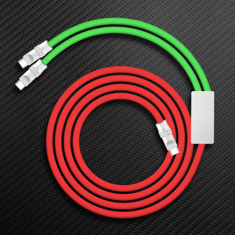 "Duo-Flex vivid" 2 IN 1 100W Charge Cable - Image 17
