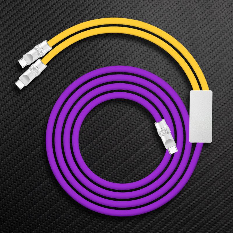 "Duo-Flex vivid" 2 IN 1 100W Charge Cable - Image 41