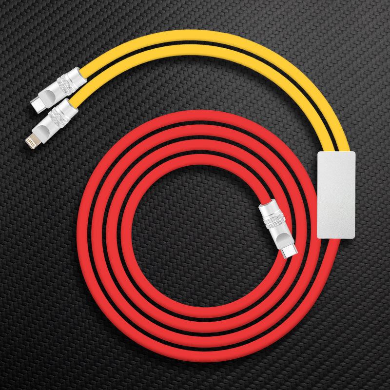 "Duo-Flex vivid" 2 IN 1 100W Charge Cable - Image 44