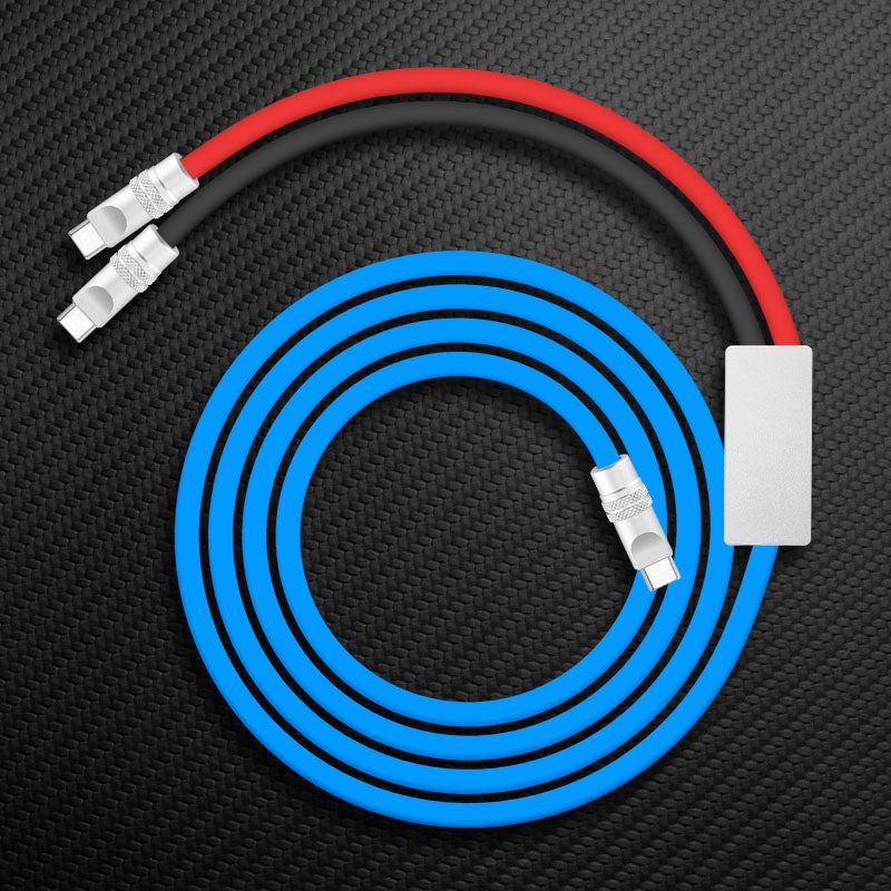 "Duo-Flex vivid" 2 IN 1 100W Charge Cable - Image 7