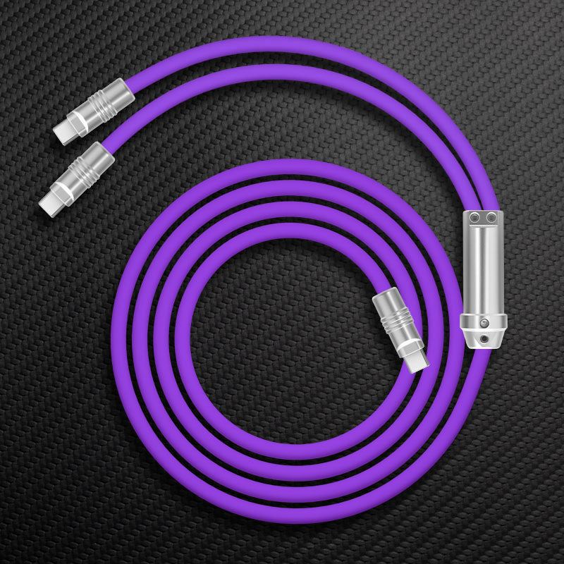"Chubby" 2 In 1 Fast Charge Cable (C+C) - Image 10