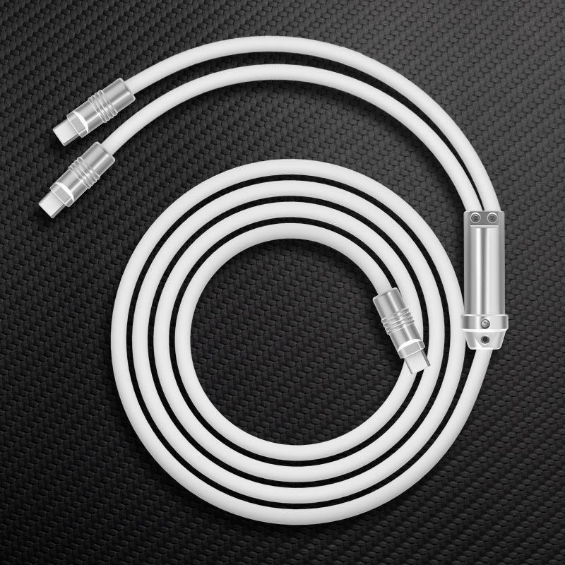 "Chubby" 2 In 1 Fast Charge Cable (C+C) - Image 14