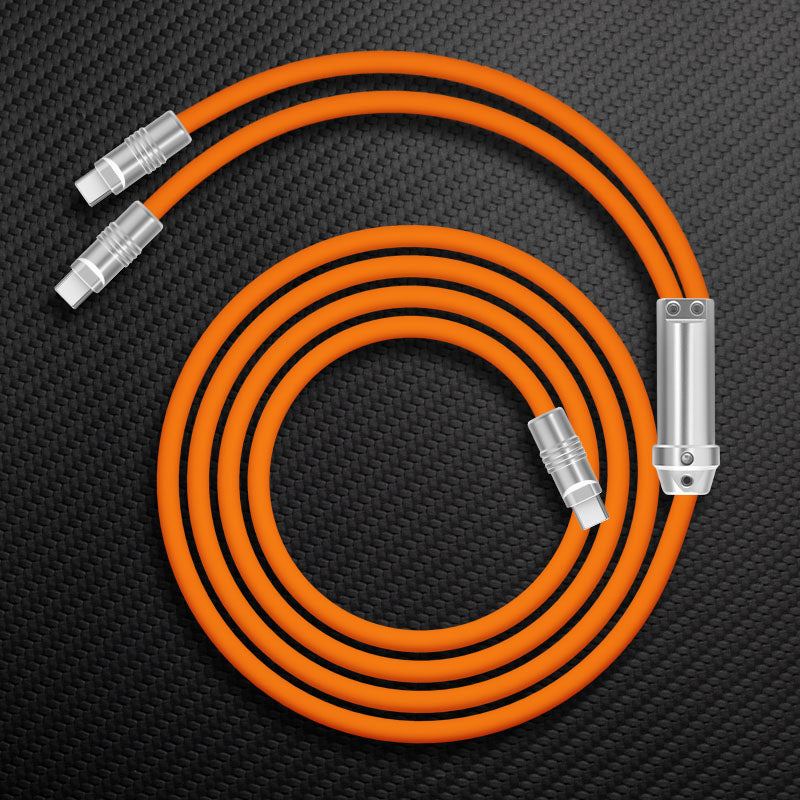 "Chubby" 2 In 1 Fast Charge Cable (C+C) - Image 6