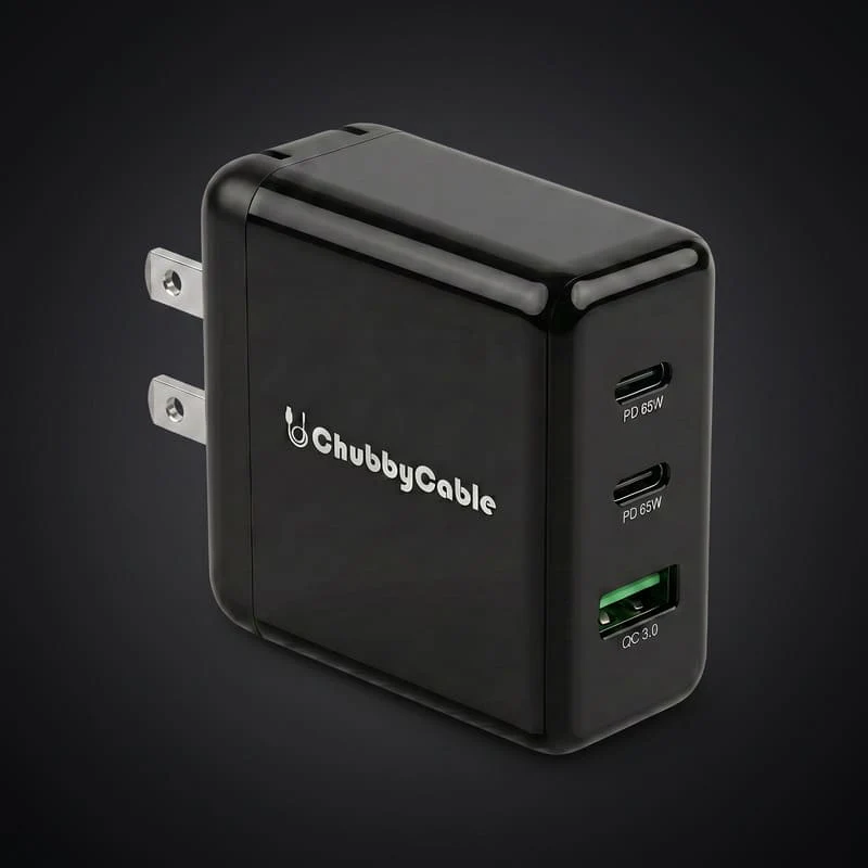 ChubbyCharge Trio – 65W 3-Port Charger - Image 6