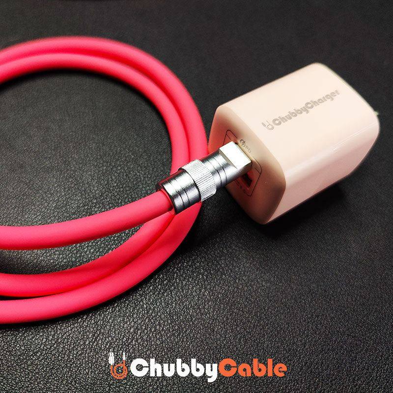 "Chubby" 2 In 1 Fast Charge Cable (C+Lightning) - Image 3