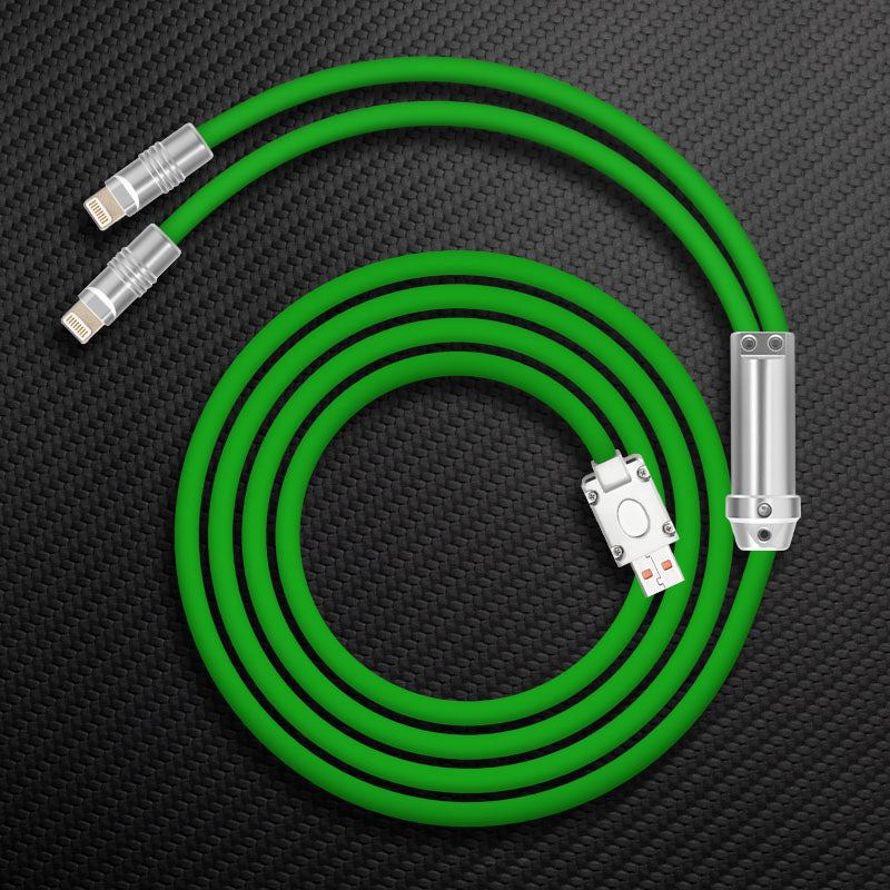 "Chubby" 2 In 1 Fast Charge Cable (Lightning+Lightning) - Image 21