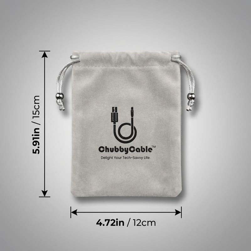 "Chubby" Special Flannel Bag - Image 6