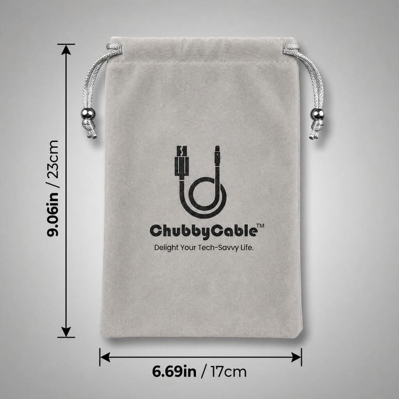 "Chubby" Special Flannel Bag - Image 7