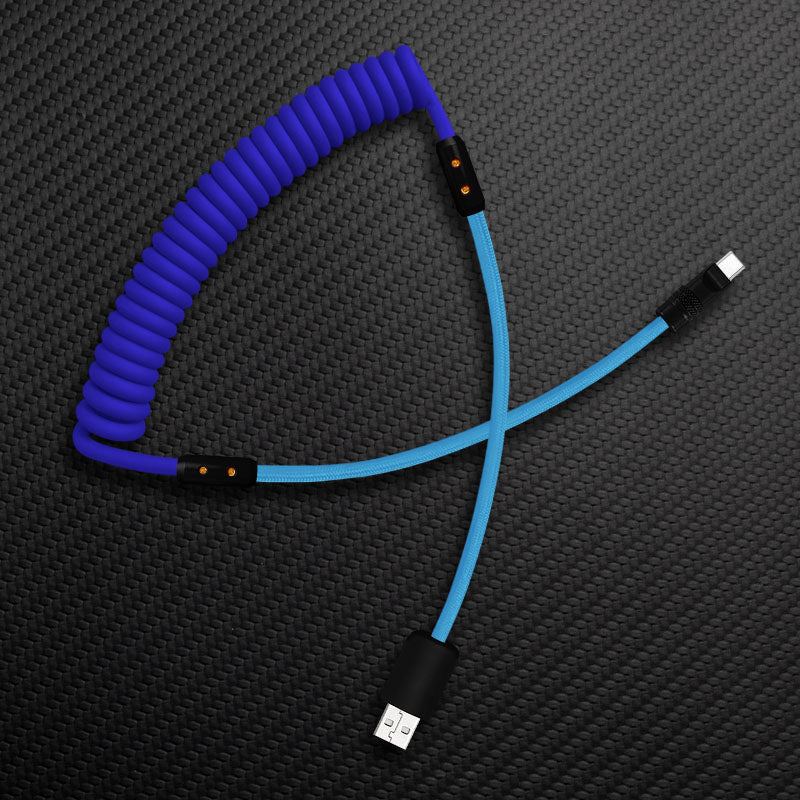 "Chubby Mood" Silicone Braided Fast Charging Cable #528 - Image 14