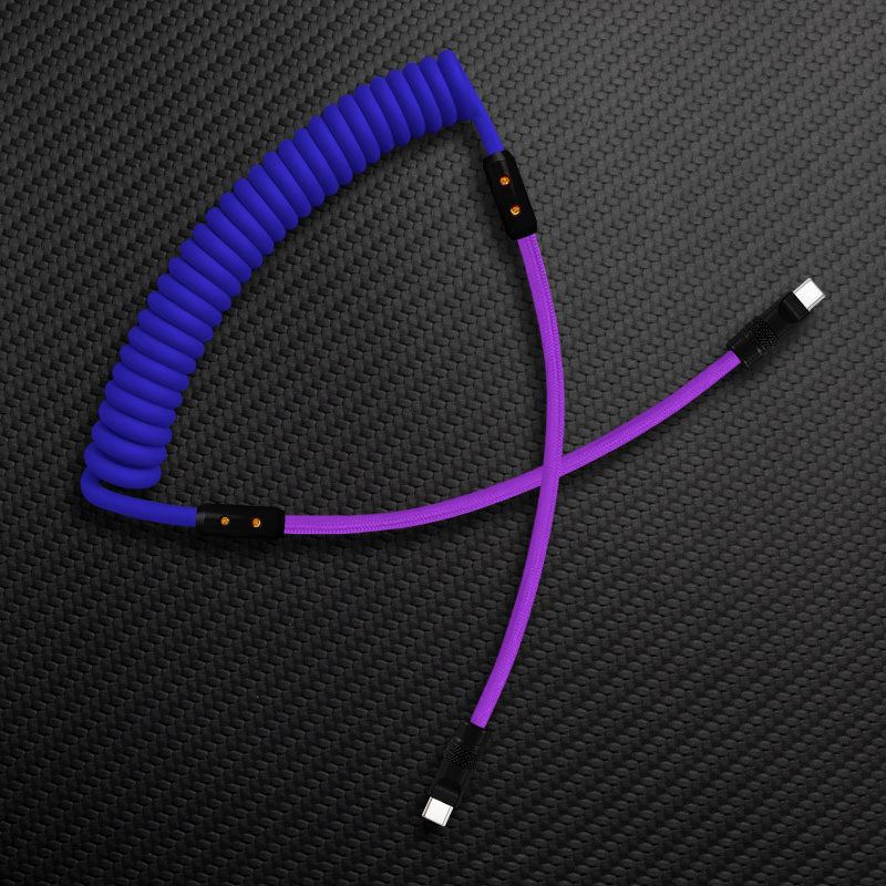 "Chubby Mood" Silicone Braided Fast Charging Cable #528 - Image 15