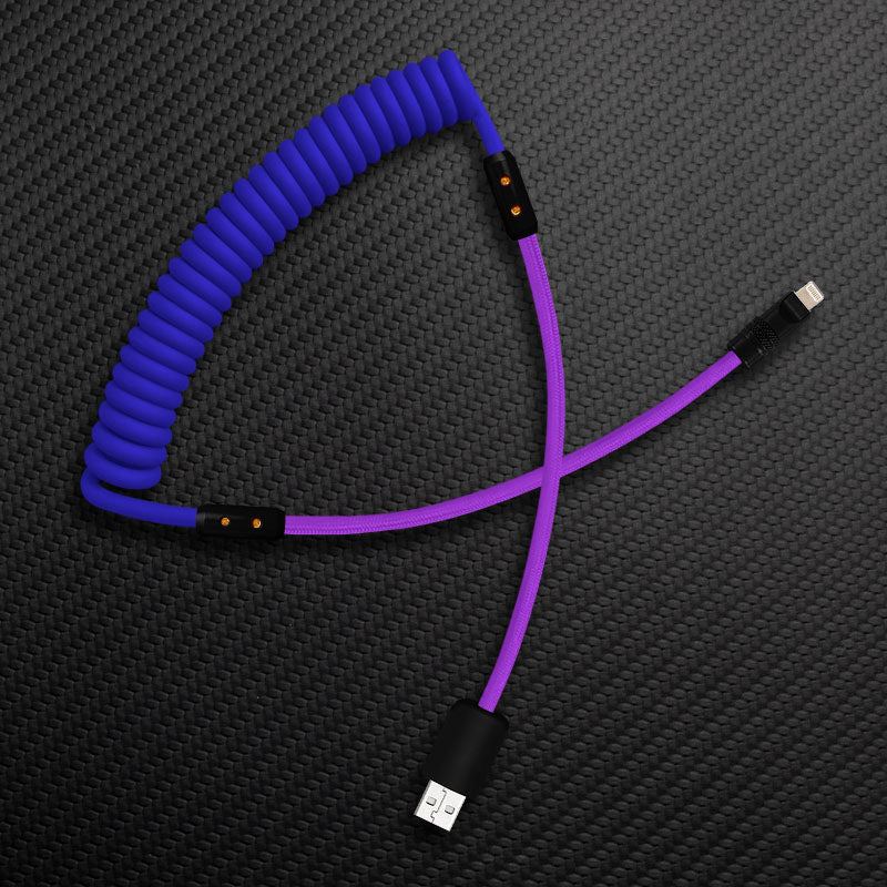 "Chubby Mood" Silicone Braided Fast Charging Cable #528 - Image 16