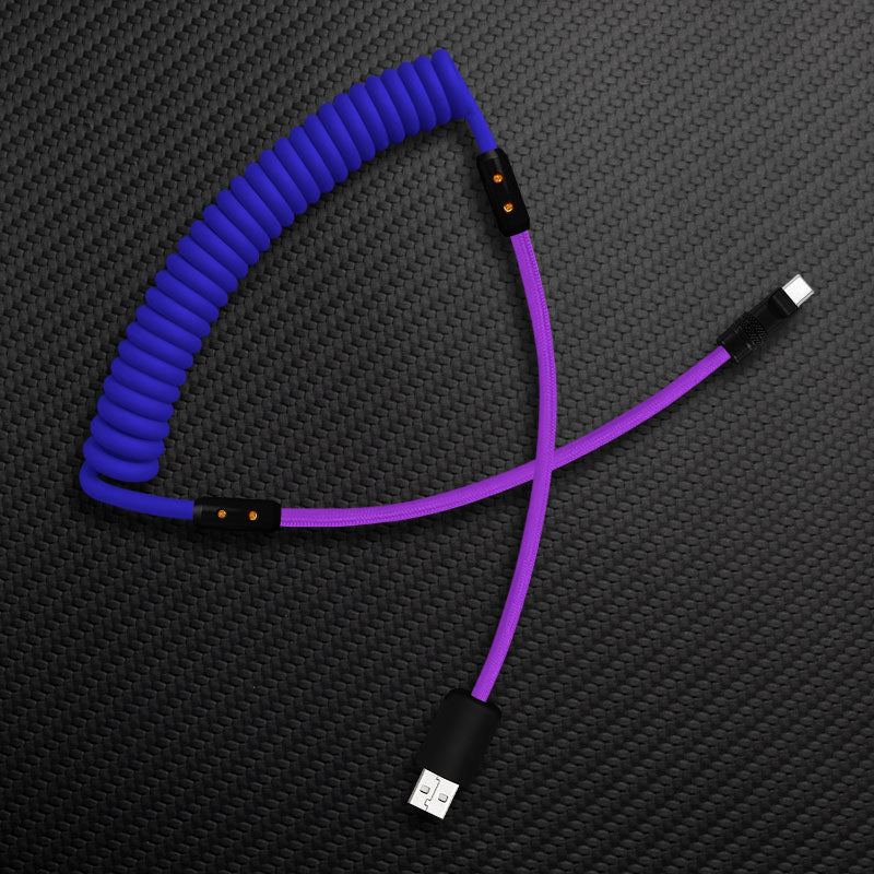 "Chubby Mood" Silicone Braided Fast Charging Cable #528 - Image 18
