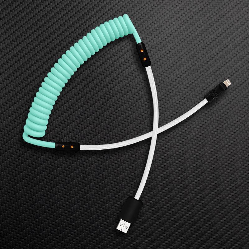 "Chubby Mood" Silicone Braided Fast Charging Cable #528 - Image 24