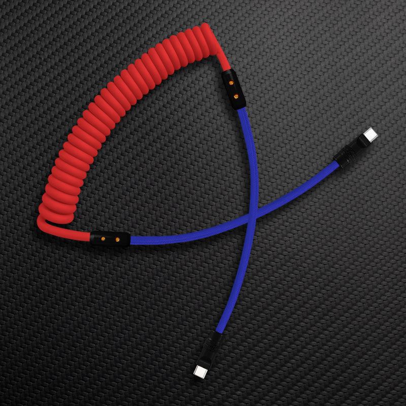 "Chubby Mood" Silicone Braided Fast Charging Cable #528 - Image 41