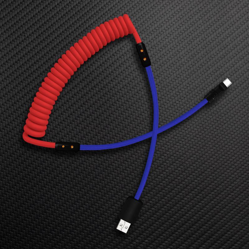 "Chubby Mood" Silicone Braided Fast Charging Cable #528 - Image 44