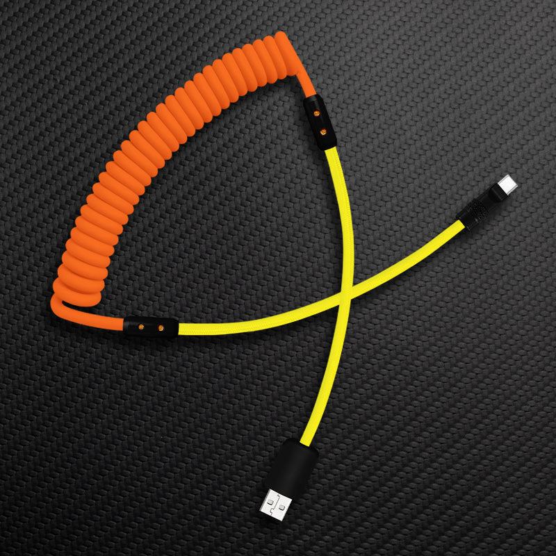 "Chubby Mood" Silicone Braided Fast Charging Cable #528 - Image 52