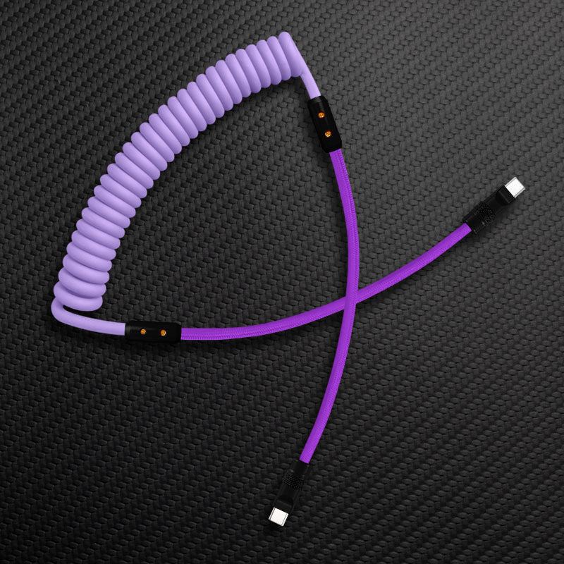 "Chubby Mood" Silicone Braided Fast Charging Cable #528 - Image 53