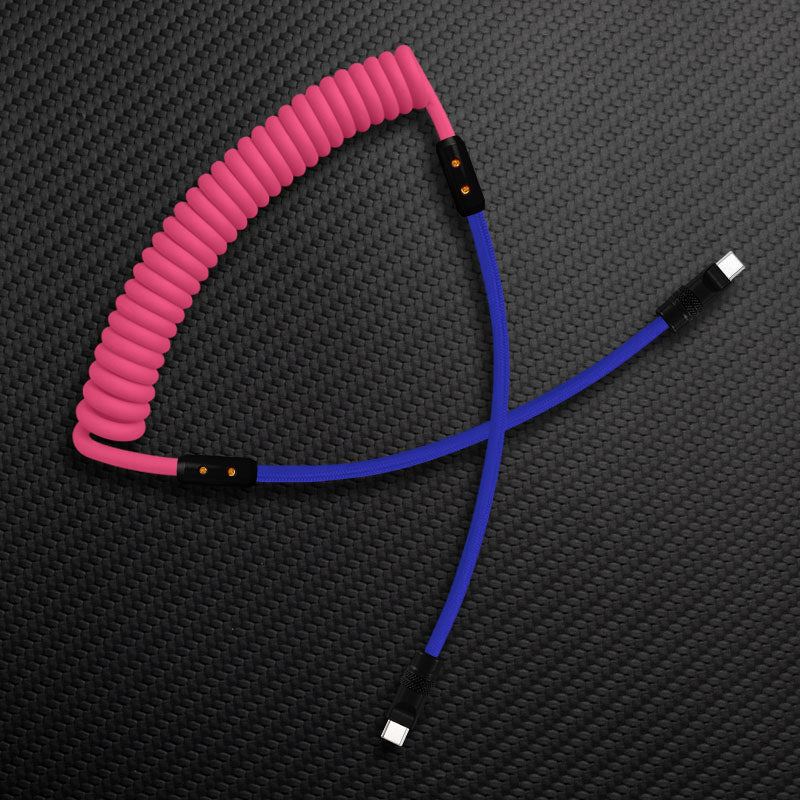 "Chubby Mood" Silicone Braided Fast Charging Cable #528 - Image 66