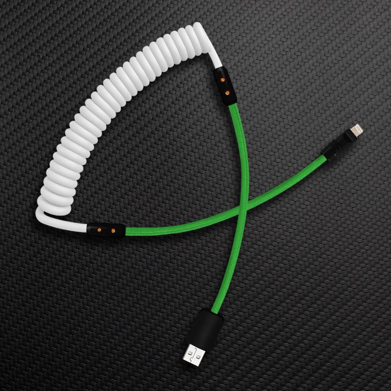 "Chubby Mood" Silicone Braided Fast Charging Cable #528 - Image 71