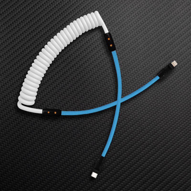 "Chubby Mood" Silicone Braided Fast Charging Cable #528 - Image 76