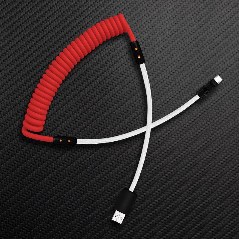 "Chubby Mood" Silicone Braided Fast Charging Cable #528 - Image 81