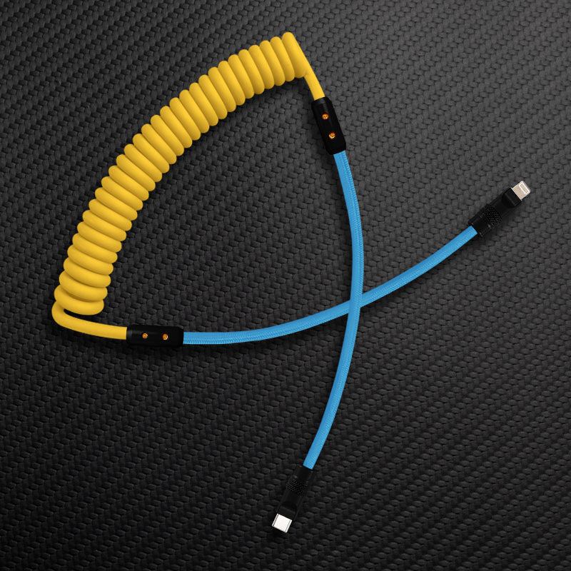 "Chubby Mood" Silicone Braided Fast Charging Cable #528 - Image 85