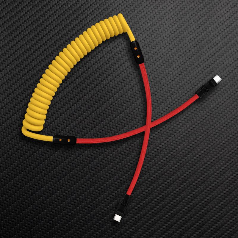 "Chubby Mood" Silicone Braided Fast Charging Cable #528 - Image 87
