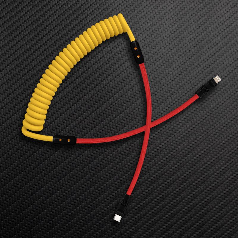 "Chubby Mood" Silicone Braided Fast Charging Cable #528 - Image 89