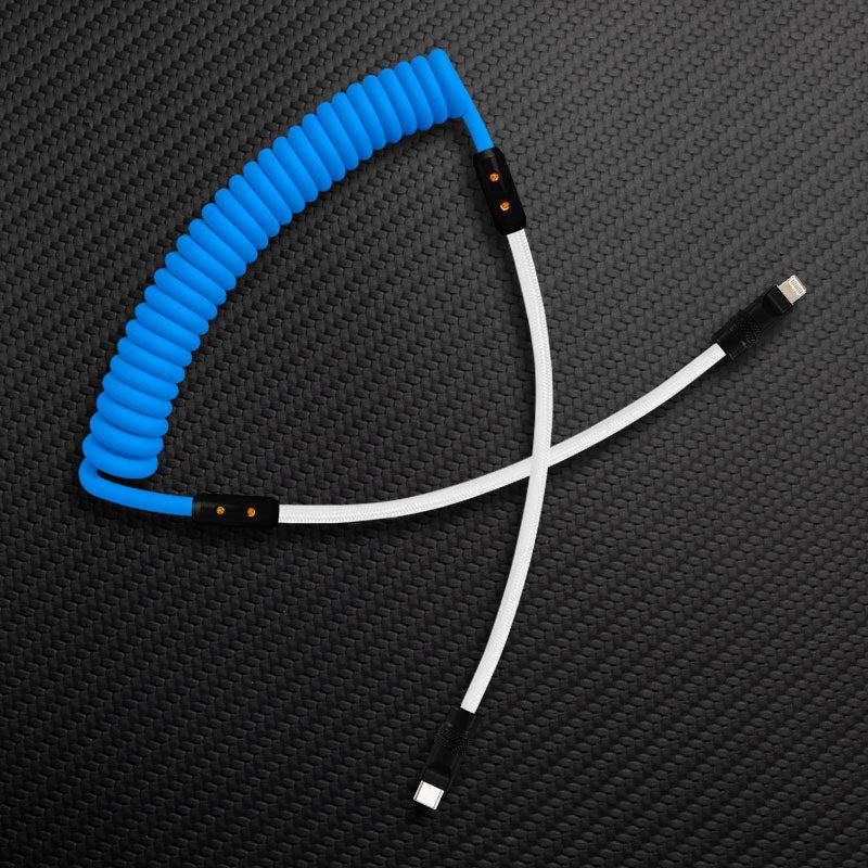 "Chubby Mood" Silicone Braided Fast Charging Cable #528 - Image 9