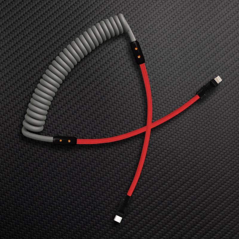 "Chubby Mood" Silicone Braided Fast Charging Cable #528 - Image 93