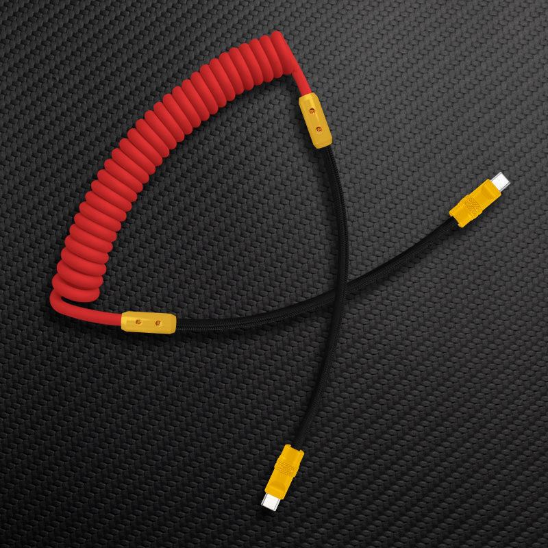 "Curly Chubby" Silicone Braided Fast Charging Cable #831 - Image 73