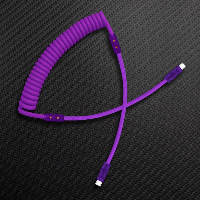 "Curly Chubby" Silicone Braided Fast Charging Cable #888 - Image 18