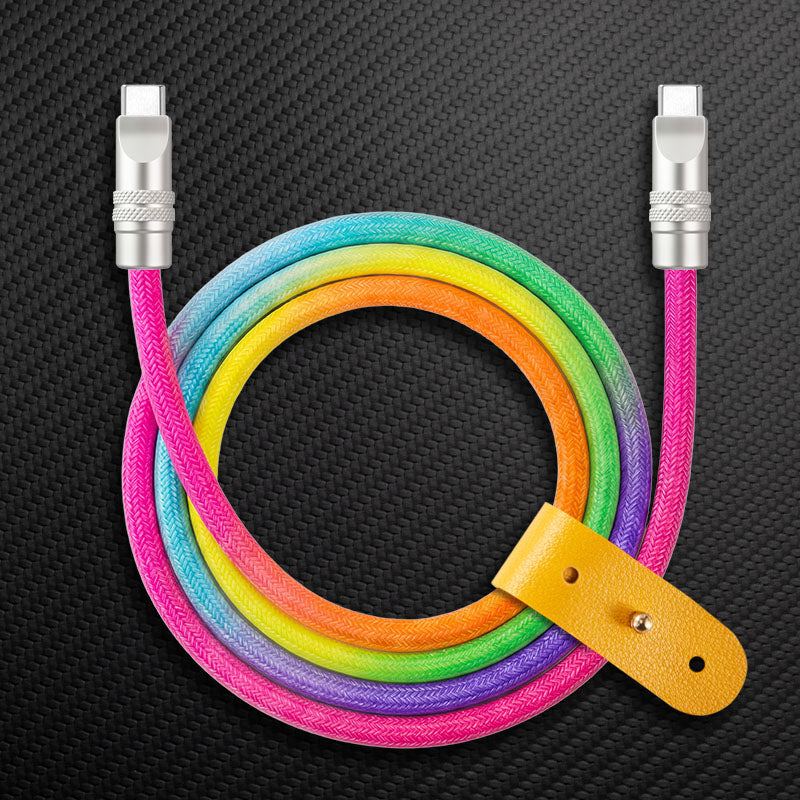"Rainbow Chubby" Colorful Chubby Cable - Image 9