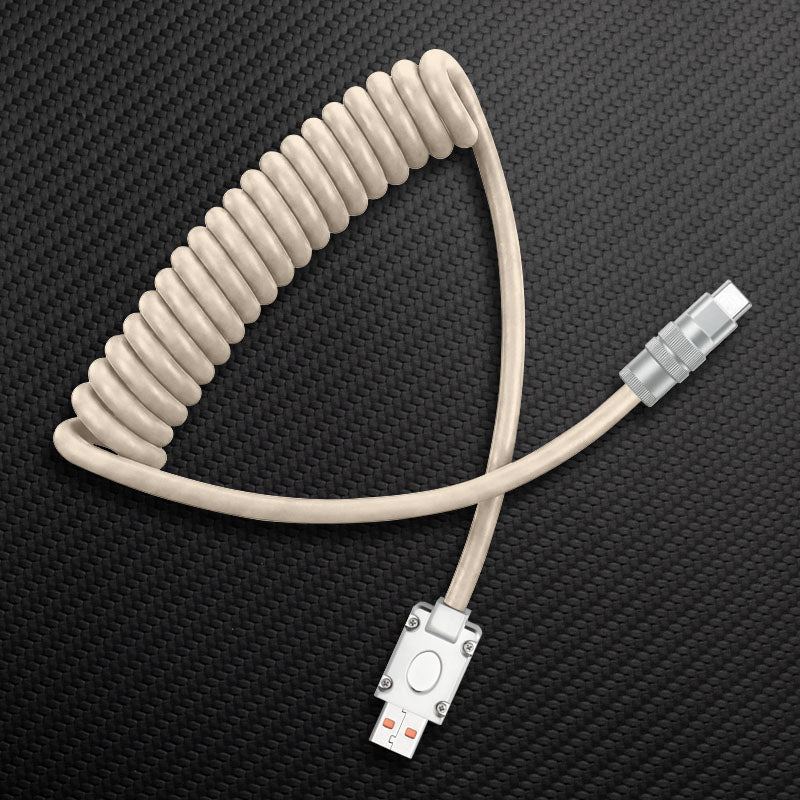 "Curly Chubby" Coiled Silicone Fast Charging Cable - Image 25
