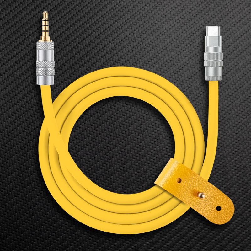 "Seamless Chubby"  Audio Cable - Type-C & Lightning (TRRS) - Image 10